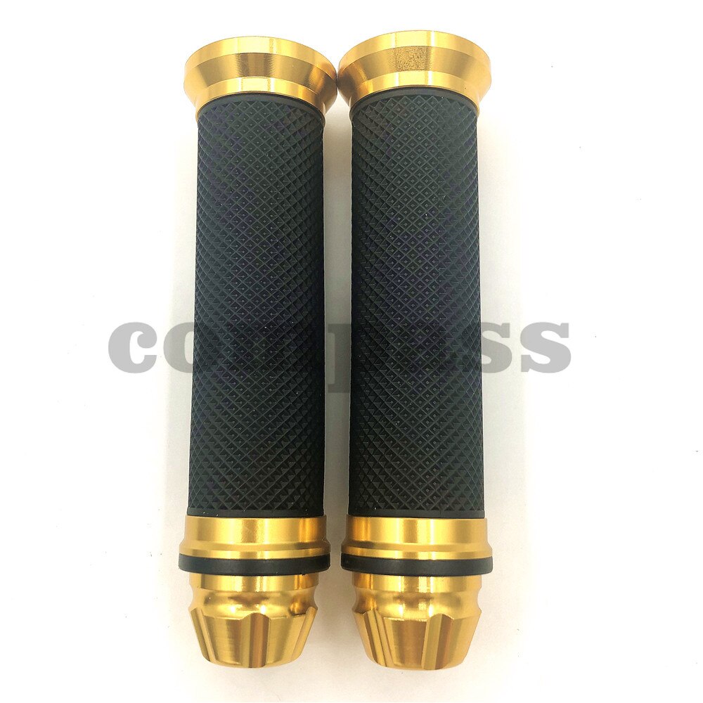 Motorcycle grips hand rubber pedal biker scooter handlebar modified throttle turn Grip Settle Handle Grips