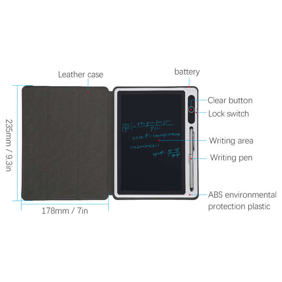 LCD Handwriting Board Electronic Writing Tablet Small Blackboard Children\'s Hand Drawing Writing Board Smart screen lock