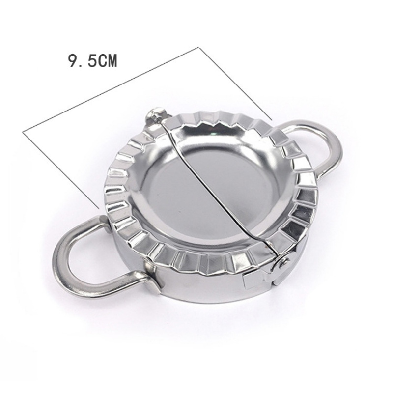 Multifunction Stainless Steel Ravioli Mould Dumplings Cutter Dumpling Maker Form Wrapper Presser Molds Cooking Pastry Cutter: L