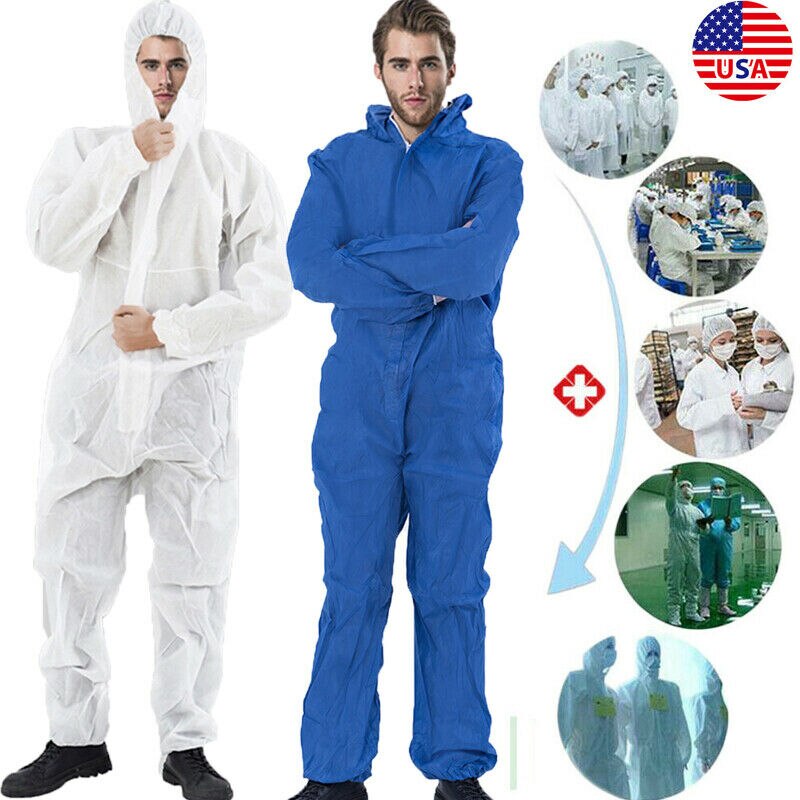 Protective Clothing Reusable Protective Overall Suit Splashproof Lab Hospital Protection Clothing BeekeepingProtective