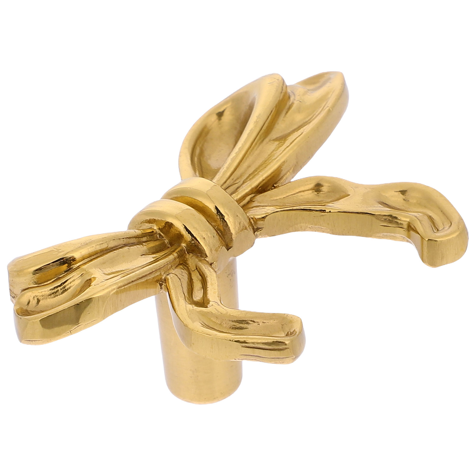 Messinghåndtak sløyfeknotter beslag til skap skuff rominnredning 9 stk. kommodehåndtak møbelhåndtak anti-slip