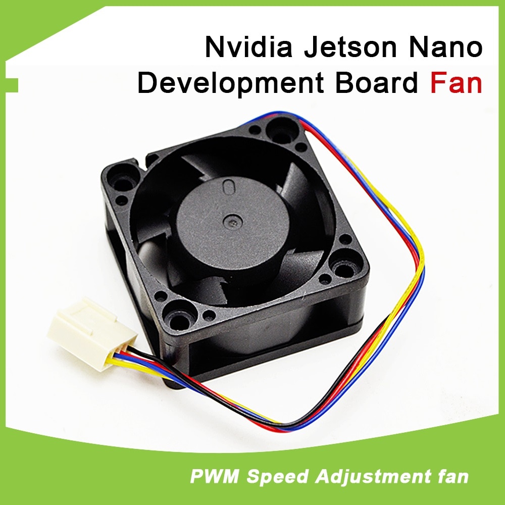 Jetson Nano Cooling Fan 5V, 4PIN Reverse-proof,PWM Speed Adjustment, Strong Cooling Air