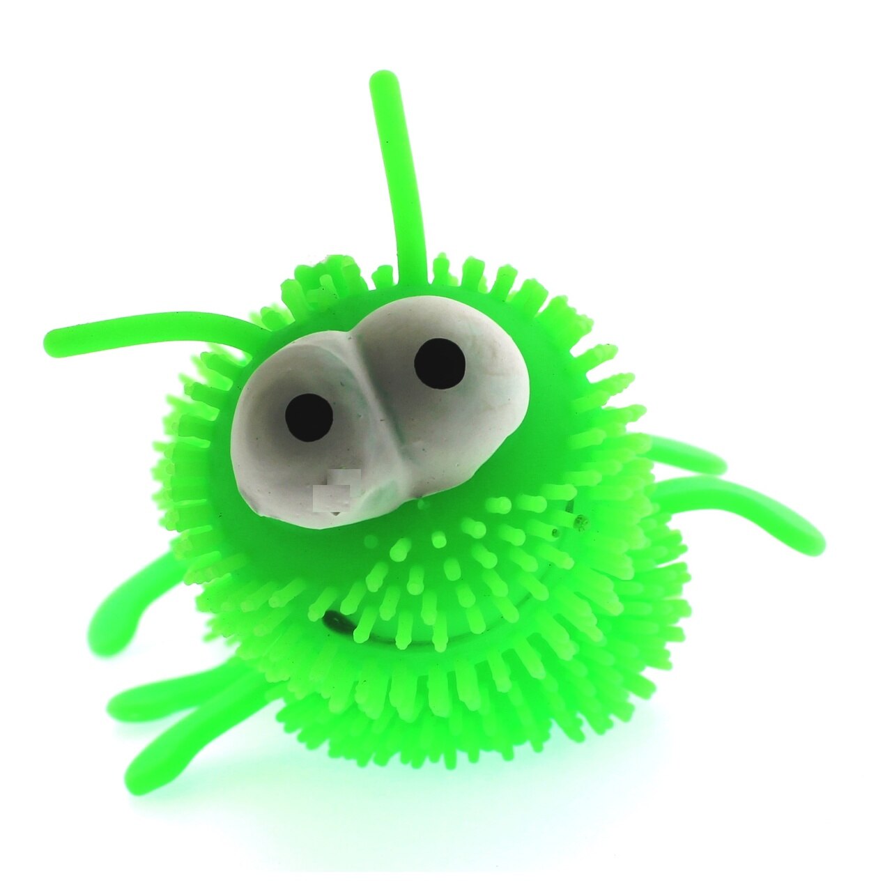 Squishy googly grøn larve