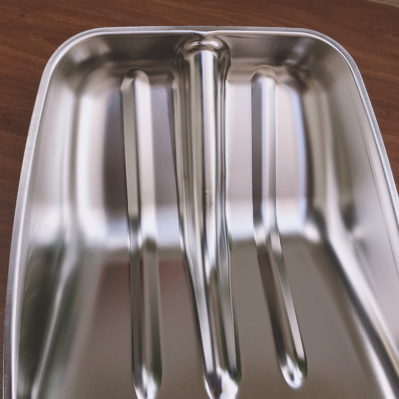 Thickened stainless steel spade Square shovel garbage shovel Stainless steel shovel Large shovel grain shovel Snow shovel