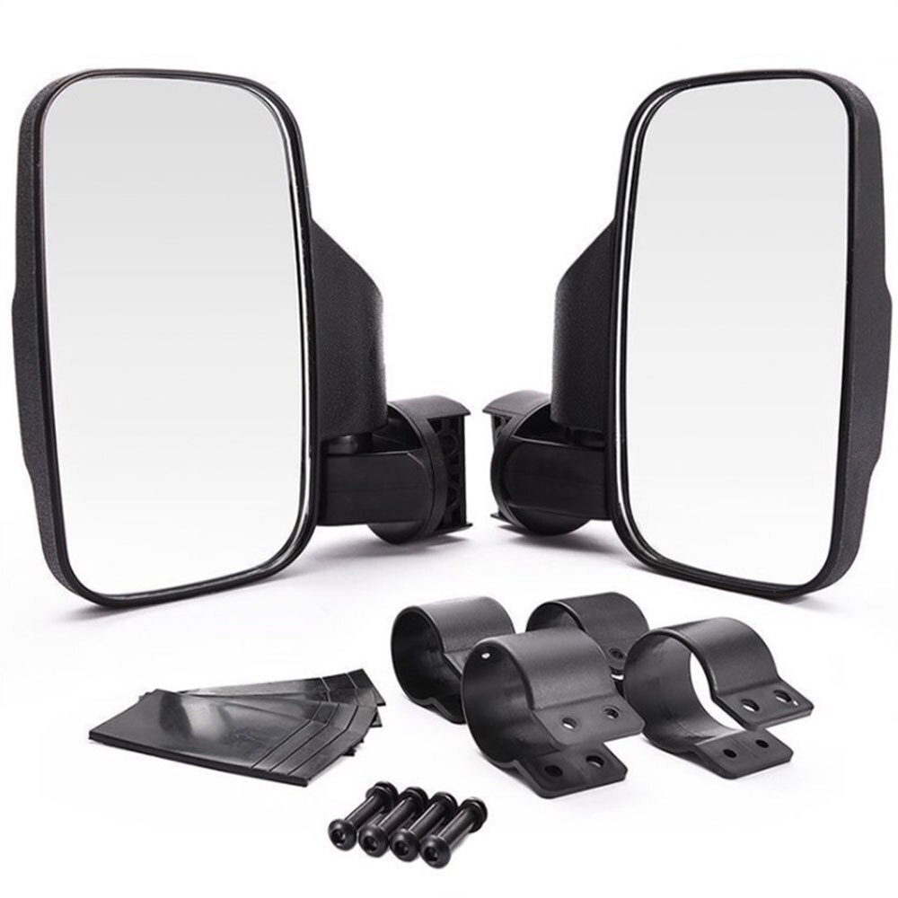 1,75 "2" espejo ATV negro-vehículo modificado espejos retrovisores laterales para Polaris RZR PRO XP 800 900 1000 Ranger para poder soy