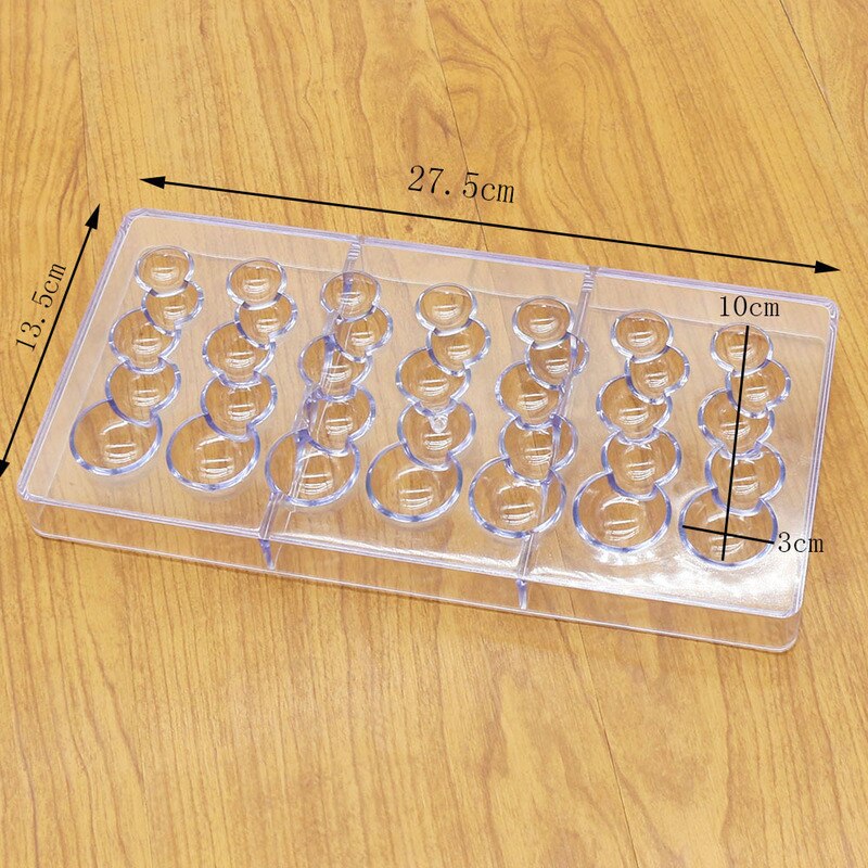 7 rupsen maken chocolade mold hard gewrichten DIY een multi-raster bakken mallen lollipop mold: Default Title