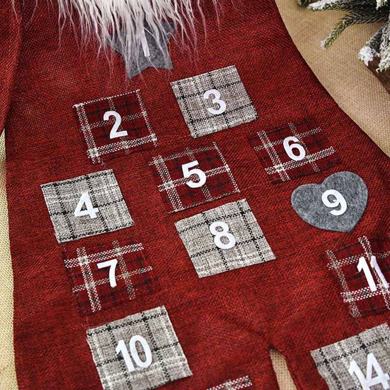 Felt DIY Christmas Tree Advent Calendar Birthday Advent Calendar Fabric Advent Calendar Year Decor