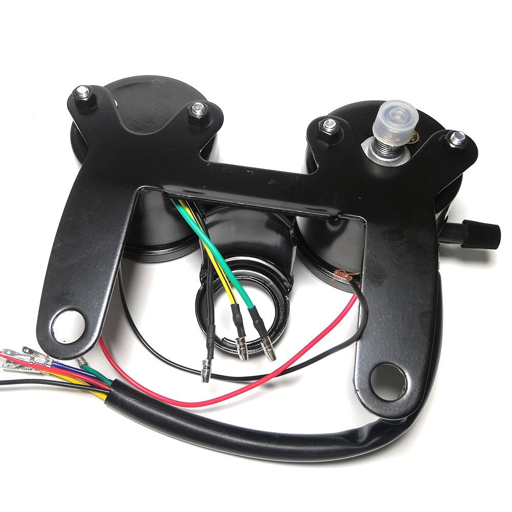 Velocímetro LED para motocicleta, accesorios para motocicleta, odómetro con retroiluminación cafe racer, tacómetro de instrumentos para moto, panel de calibre para scooter