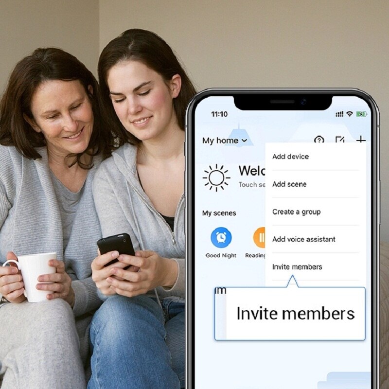 BroadLink RM4 Pro+HTS2 IR RF Version Wireless Universal Remote Hub with Temp and Humidity Sensor Smart Home Solution