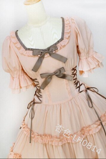 Gothic Lolita Jurk Taart Jurk Rechter Volwassen Middeleeuwse Renaissance Victoriaanse Kleding Kostuum Halloween Lolita