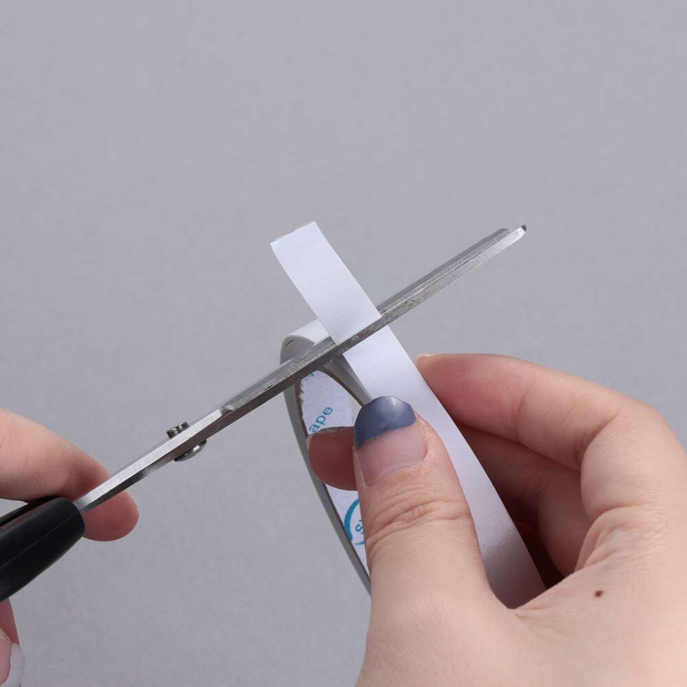 5Rolls/lot Seamless Double Faced Powerful Adhesive Tape Paper Double Sided Sticky Strip Mounting Fixing Pad Craft Supplies