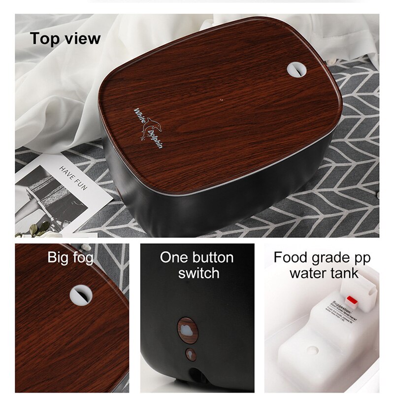 Luftbefeuchter Aroma Diffusor Ätherisches öl diffusor Luftbefeuchter Kühlen nebel Hersteller Luftbefeuchter Wechselnden Lichter Luftbefeuchter