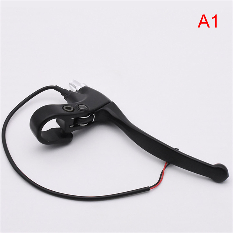 1 paire de leviers de frein arrière de vélo électrique, poignée de frein de vélo électrique, accessoire de vélo, outils de frein d'équitation