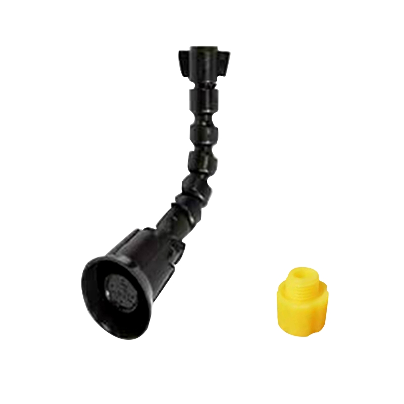 360 Degree Rotating Nozzle Adjustable Irrigation Sprinkler Spray Nozzles Garden Greenhouse Courtyard Lawn Fogger: Single mouth and ada