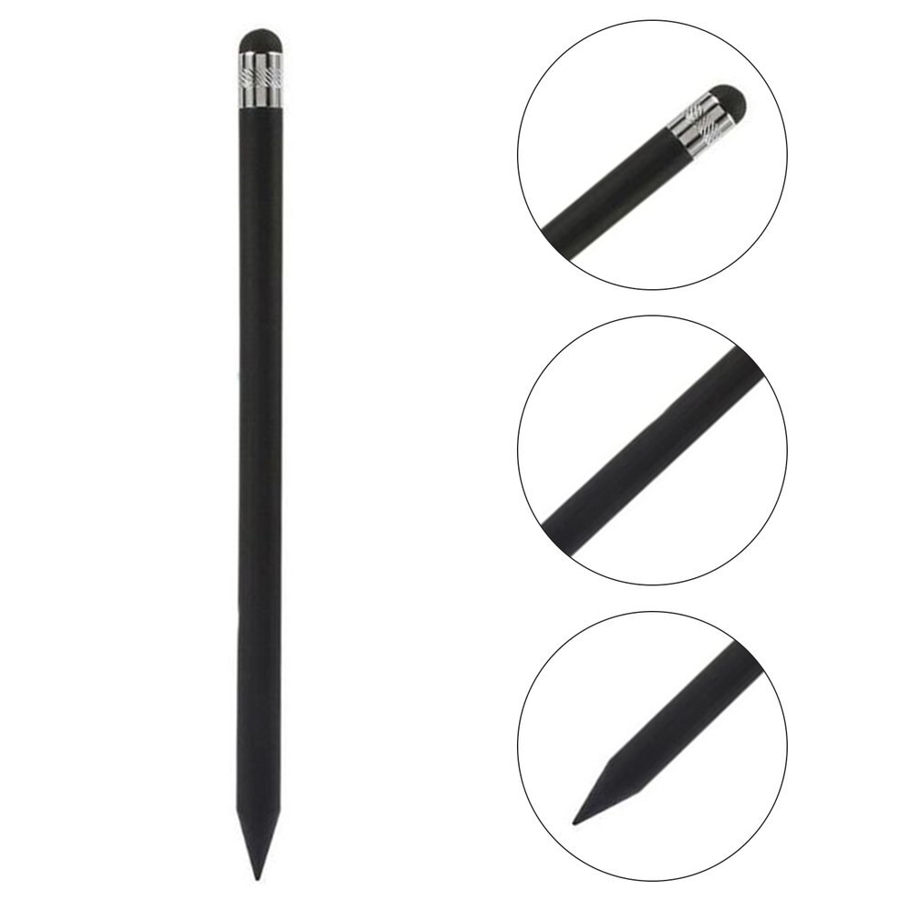 Retro Round Thin Tip Touch Screen Pen Capacitive Stylus Pen Replacement for ipad Mobile Phones Tablet Accessories