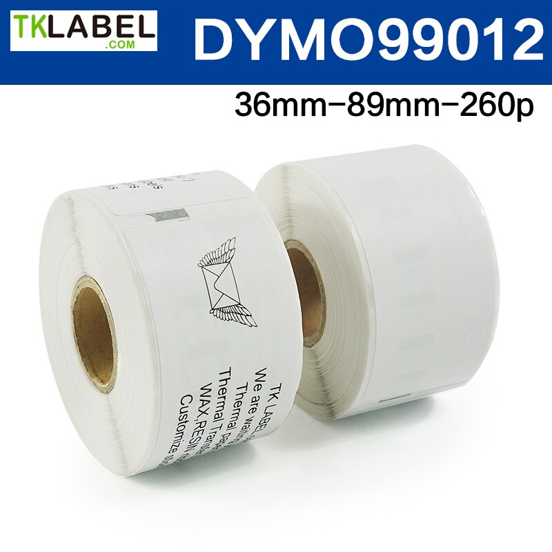 2 Roll X Compatible Dymo Labels 99012