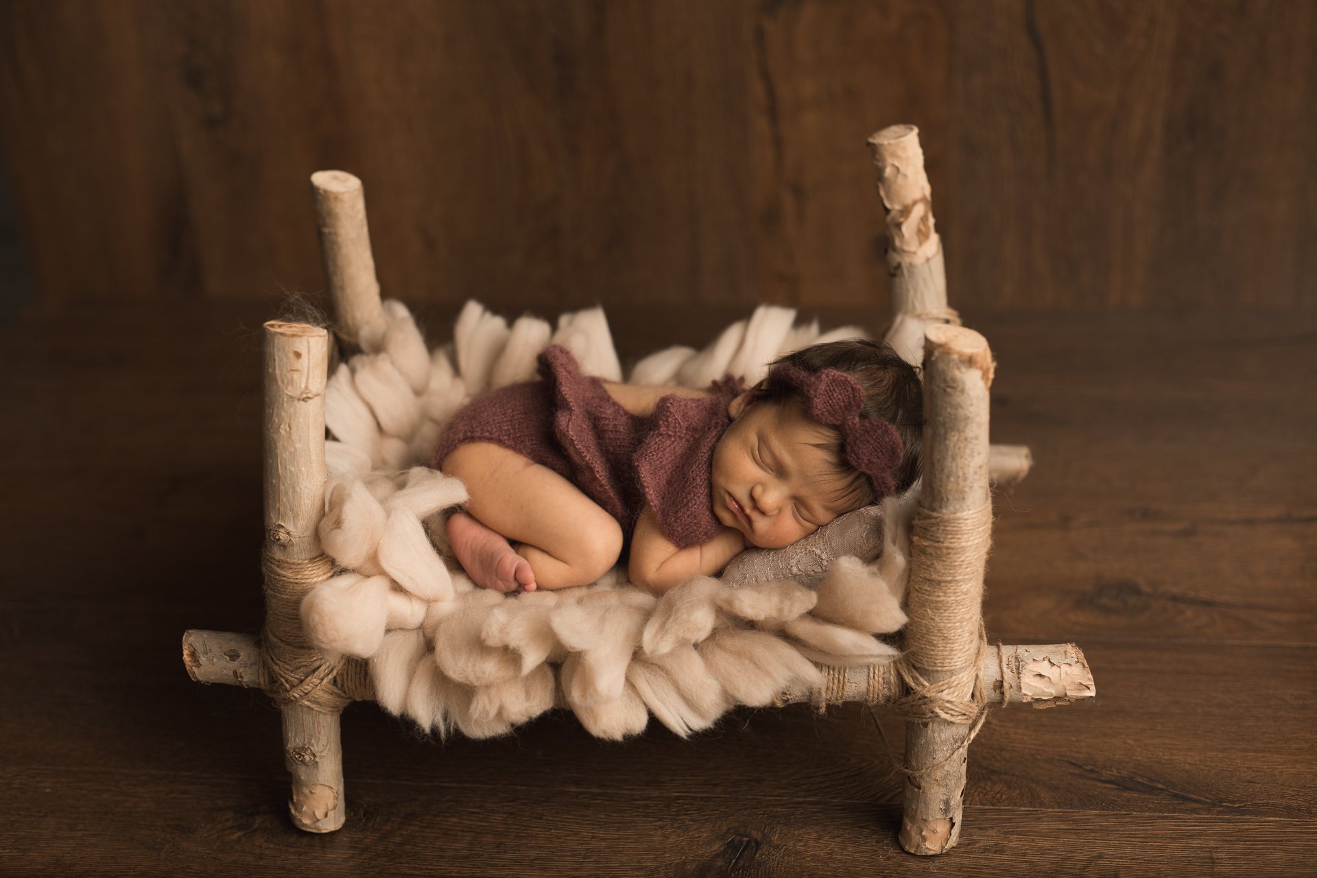 Pasgeboren Fotografie Rekwisieten Baby Deken Gebreide Wollen Deken Backgroup Foto Accessoies