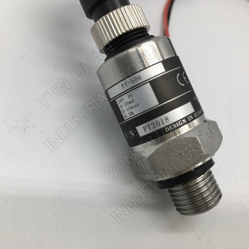 Ip68 Pressure Transducer 0-10bar 24v Dc 4-20ma G1  – Grandado