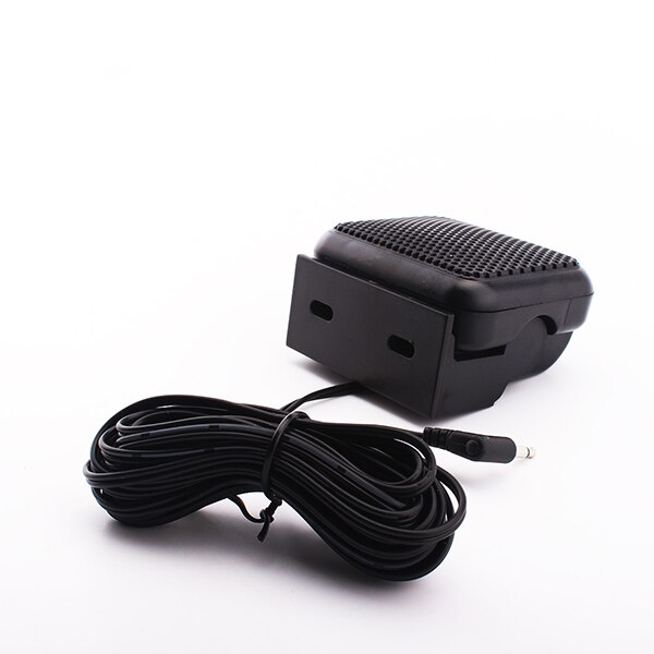External Amplified Speaker For Car, Mobile Transceiver, GPS – 5W, 8 Ohm, 3.5mm Jack, Universal Fit
