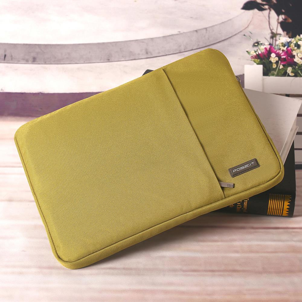 Laptop Bag 15.6 inch Tablet Notebook Sleeve Case Bag Pouch Cover For HP Lenovo ThinkPad Dell Acer Dell 15.6 inchs: Green