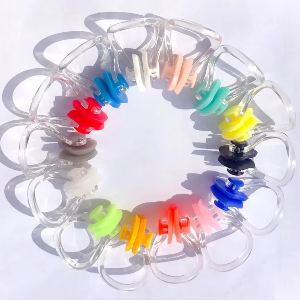 Zachte Siliconen Zwemmen Neusklem Herbruikbare Comfortabele Duiken Surfen Zwemmen Neus Clips Voor Volwassenen Kinderen 1PCS