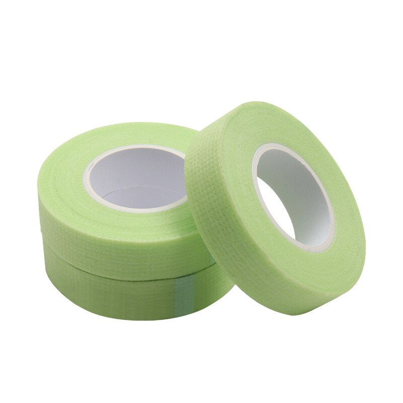 1Pcs Kleur Wimper Extension Tape Ademend Anti-Allergie Te Scheuren Micropore Patch Professionele Wimpers Stickers Makeup Tools: 1 PCS Green