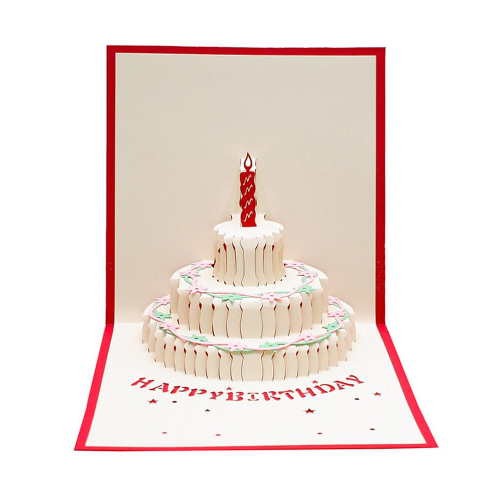 2pcs 3d Birthday Cake Greeting Cards Handmade Birt Vicedeal 2pcs 3d Birthday Cake Greeting Cards Handmade Birt Vicedeal