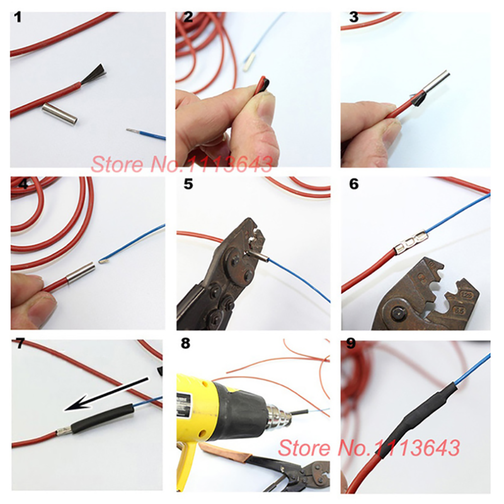 Infrared Heating Cable 12K Carbon Warm Floor Cable Carbon Fiber Heating Wire Electric Hotline for Warm Floor Greenhouse