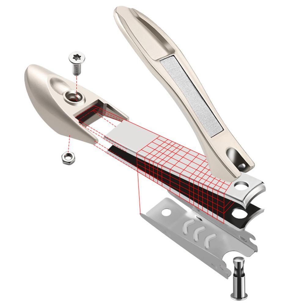 Nail Clippers Steel Nail Cuticle Remover Nail Trimmer Trendy Toe Nail Tools For Manicure Scissors