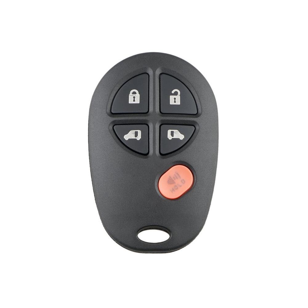 5-Key Remote Control 315Mhz Plastic Alloy Automobile Parts Car Replacement Key Keyless Entry Key Remote Control