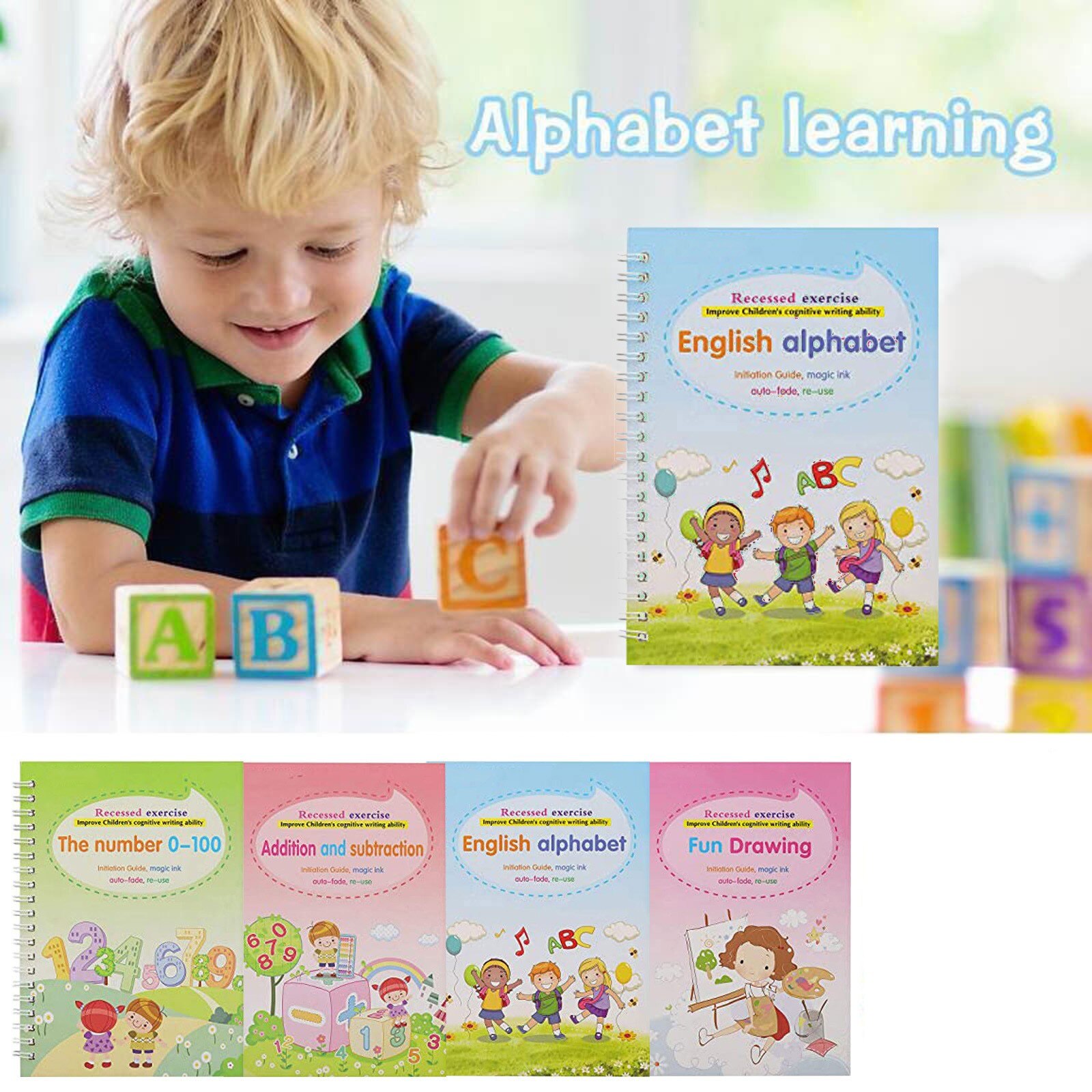 Magic Calligraphy Reused Handwriting 1 Copybook Children Copybook Practice Props For Handwriting Practitioners#p30