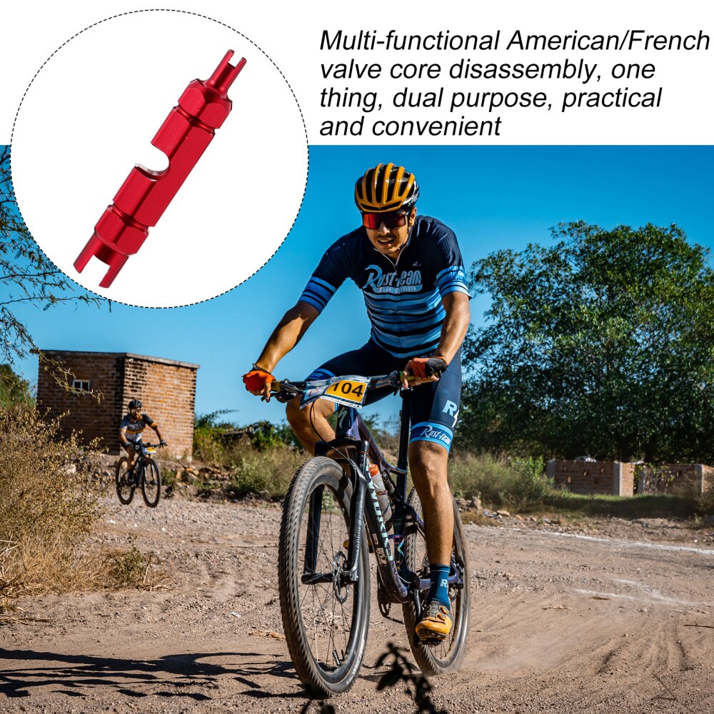 Amerikaanse-Stijl Gaspijp Wrench Ventiel Tool Fiets Franse Mond Tool