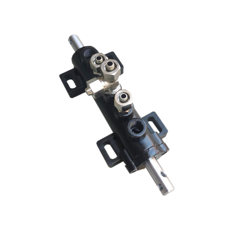 Air Control Five Way Foot Pedal Valve for Tire Changer Machine Cylinder Controlling Valve Switch Tyre Changer Spare Parts: Gold