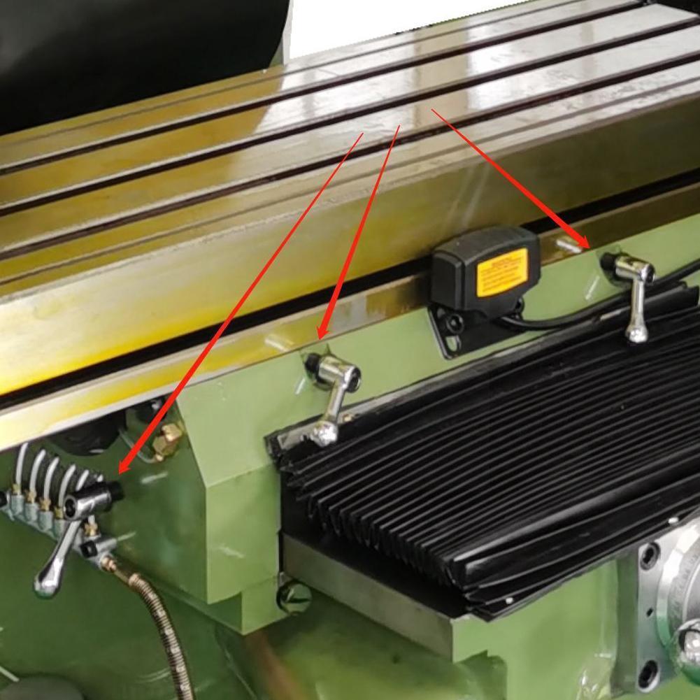 2pcs Milling Machine Workbench Table Lock Handle Bolt M1/2 Vertical Mill Tool For Bridgeport Cnc Milling Machine Lathe Mach S6m1