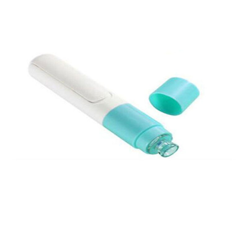 Skin Deep Pore Cleaner Blackhead Remover Electric Pores Facial Pore Cleaning+Makeup Brushes Tool Skin Beauty Tool: mint