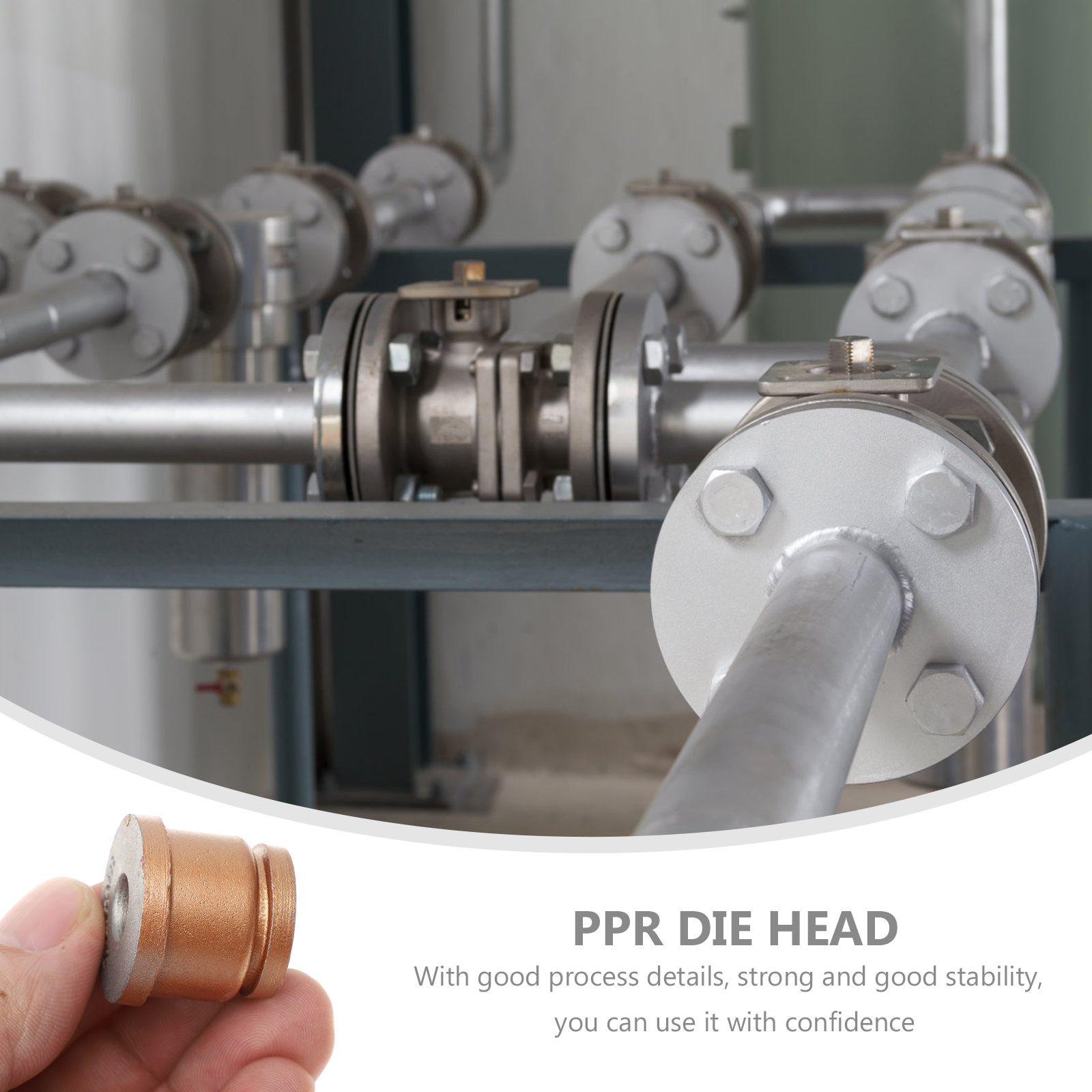 4 Pairs Non-stick Pipe Fuser PPR Melting Machine Die Heads Die Head Anti-blocking Melt Machine Die Head