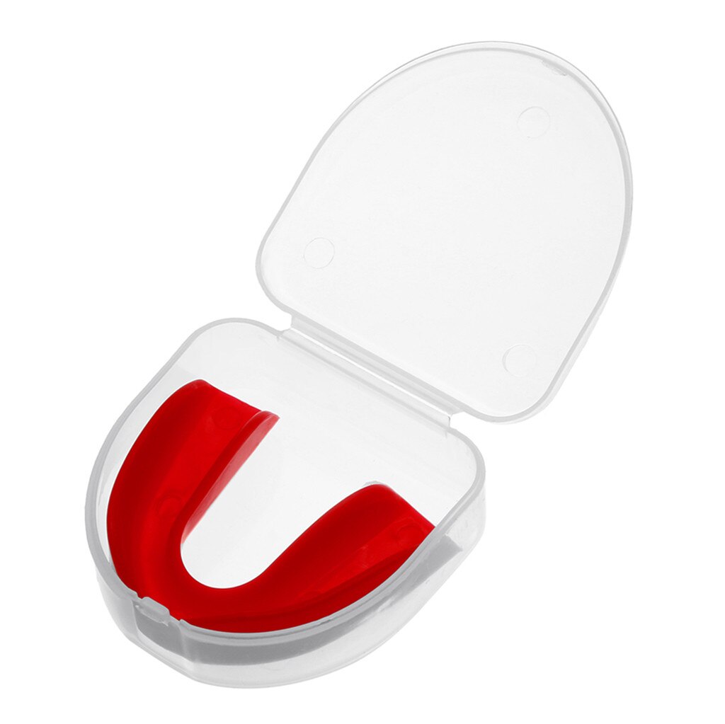 Gum Shield Teeth Protector Mouth Guard Piece Rugby Sports Basketball Football Rugby Boxing Braces Durable PVC Tooth Sleeve