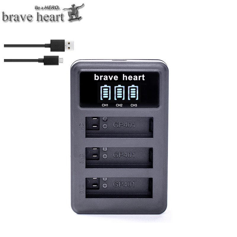 gopro 4 Digital Batteries Hero 4 Gopro Go Pro Hero4 Battery +3lots Charger + battery case For Gopro Hero 4 hero4 black camera