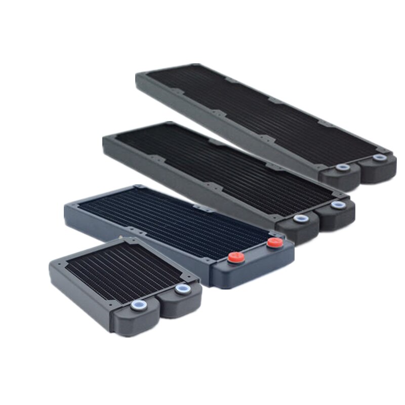 FREEZEMOD-Radiador de cobre grueso G1/4 de 29mm, kit de refrigeración por agua para PC de 120/240/360/480mm, disipador de calor para ventilador de refrigeración de 120mm