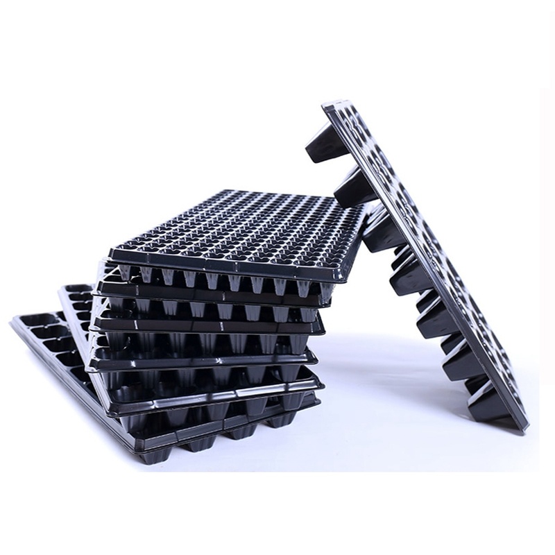 5 Stuks Dikker Kwekerij Pot Plaat 200 Gaten Plastic Tuin Plant Containers Zaailing Starter Voortplanting Lade Voor Succulent Bloem