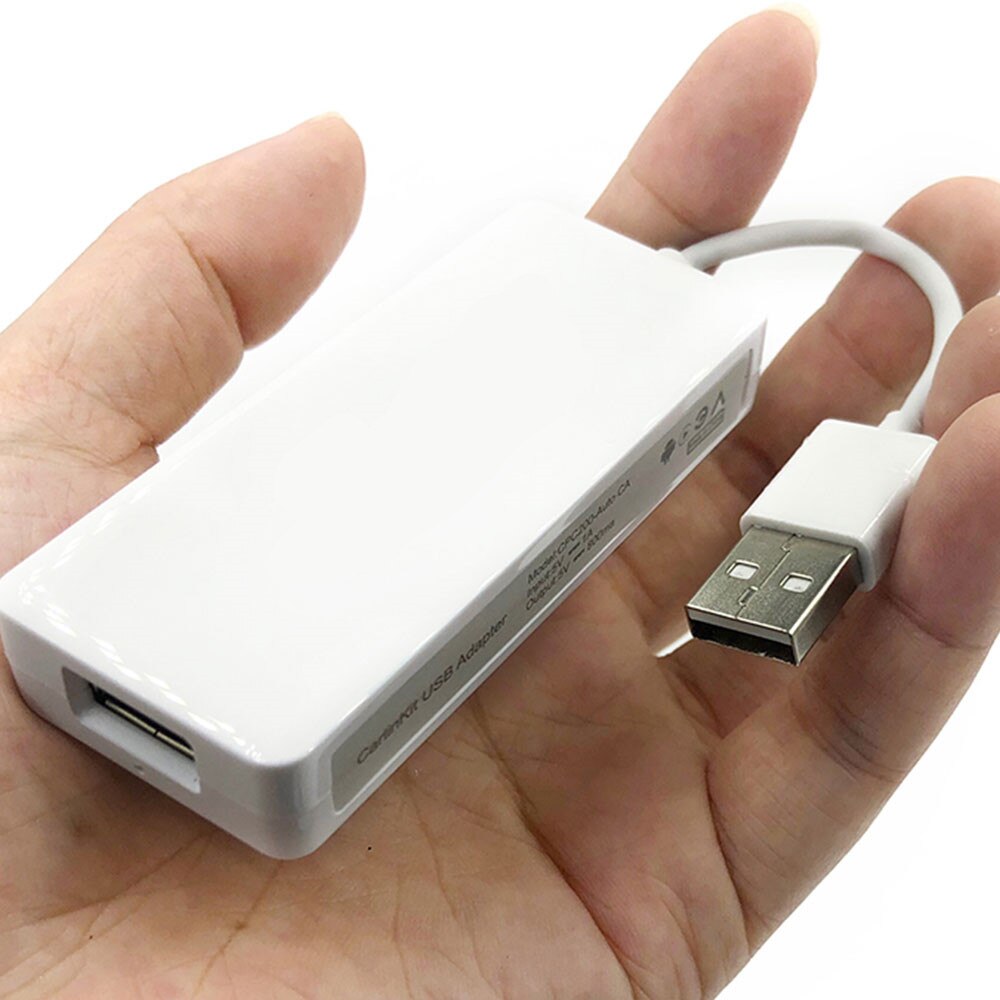 Bærbar bil link dongle android auto  mp5 afspiller understøtter usb hvid 5v gps iphone auto link dongle til apple carplay