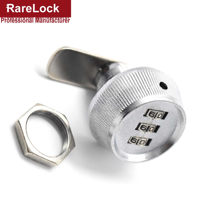 Digit Combination Drawer Lock Password Security Cam Lock for Tool Box Cabinet Mailbox MMS254 Rarelock D