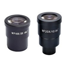 Stereo Microscope Eyepieces WF10X WF20X Lens Wide Angle Lens Monocular Part