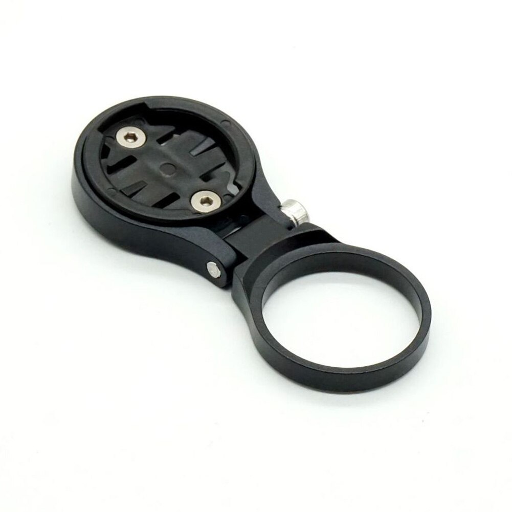 Aluminum Alloy Bike Computer Mount Adjustable Angle Support Front GPS Cycling Folding Bracket Stopwatch Stem For Garmin Edge