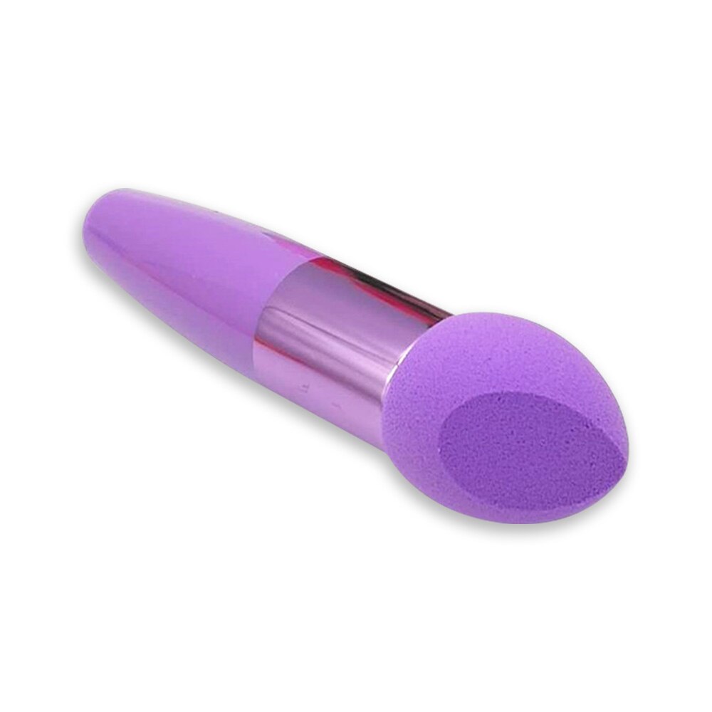 FRESHME Women Cosmetic Concealer Makeup Powder Puff Maquillage Profesional 1pcs Makeup Foundation Beauty Pen Sponge Puff: PURPLR