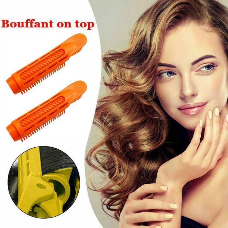 2 pièces racines de cheveux bigoudis moelleux pince bigoudi torsion coiffure bricolage outil femmes fille bricolage cheveux friser outils pince à cheveux