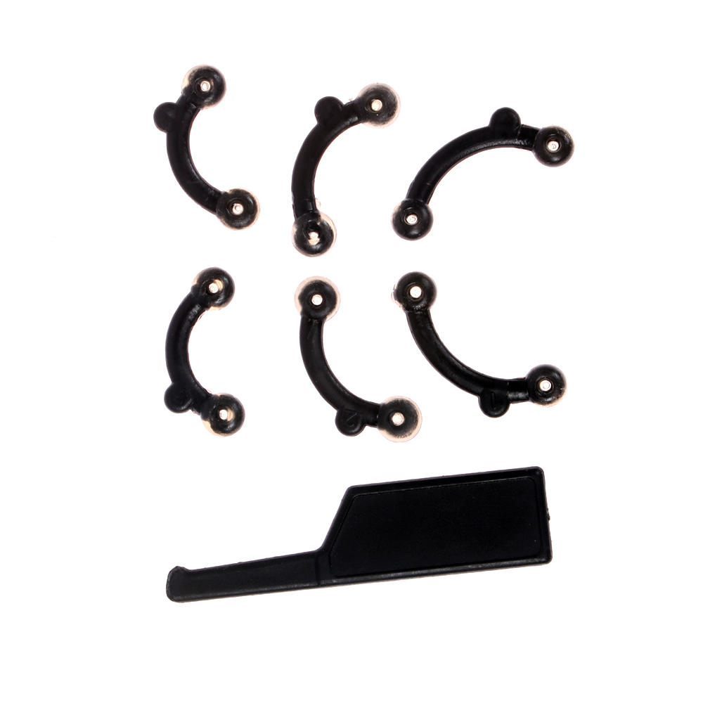 6 Stks/set 3 Maten Beauty Neus Omhoog Lifting Bridge Shaper Massage Tool Geen Pijn Neus Shaping Clip Clipper Vrouwen Meisje massager