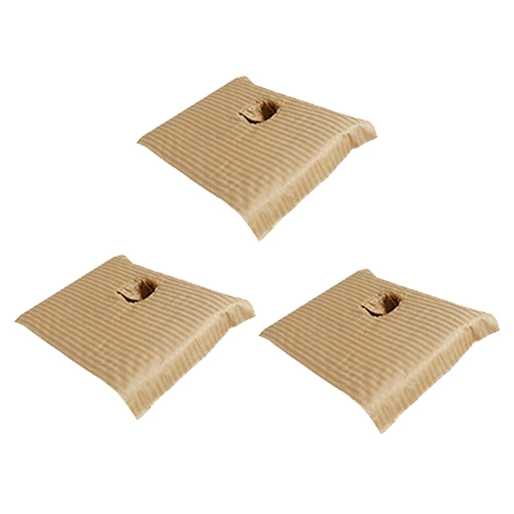 3Pcs Gezicht Gat Cover Spa Massage Laken Sectionele 50x80cm