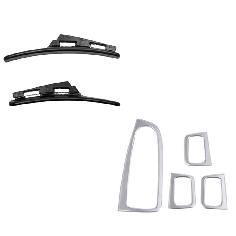 Power Master Raam Schakelaar Voor Mercedes Voor Benz C Klasse W205 Raam Schakelaar Knop Caps Auto Deur Windows Glas Lift Schakelaar Electric Power Autoruit Schakelaar Knop (Color : 4Pcs 1 Set