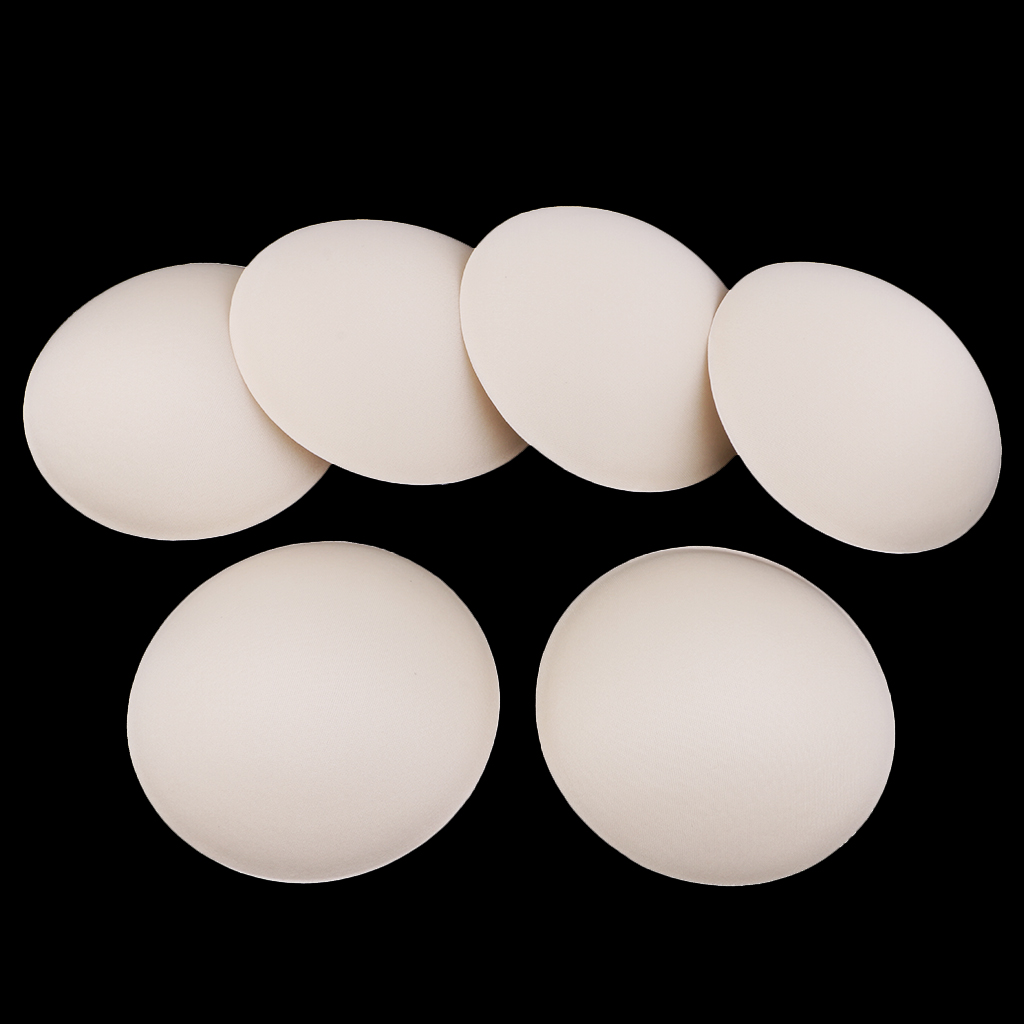 6 pares de almohadillas para Sujetador de Bikini con relleno Push Up